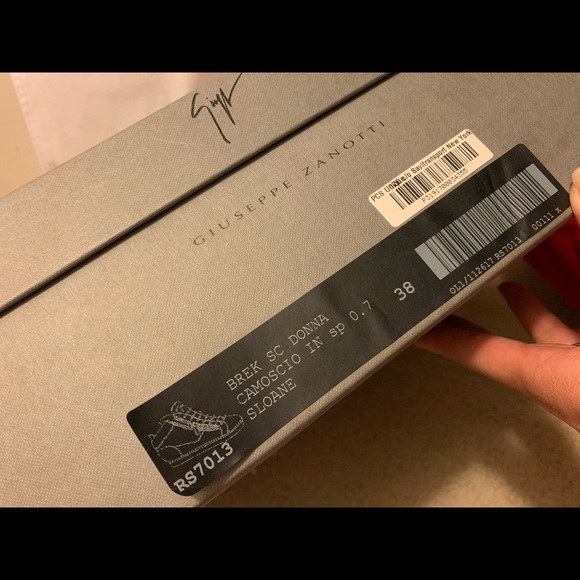 Black Giuseppe high top sneakers - Picture 3 of 3